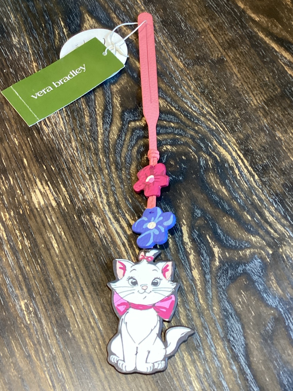 Vera Bradley x Disney Aristocats Marie Bag Charm Strap